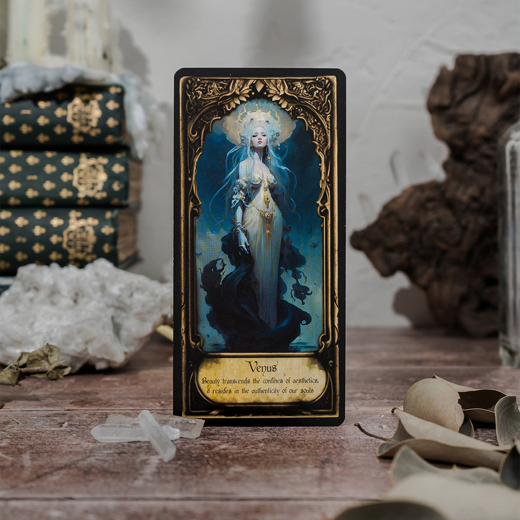 Obsidian Veil Oracle Deck