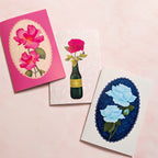 Petals in Pink | Floral Mini Greeting Card