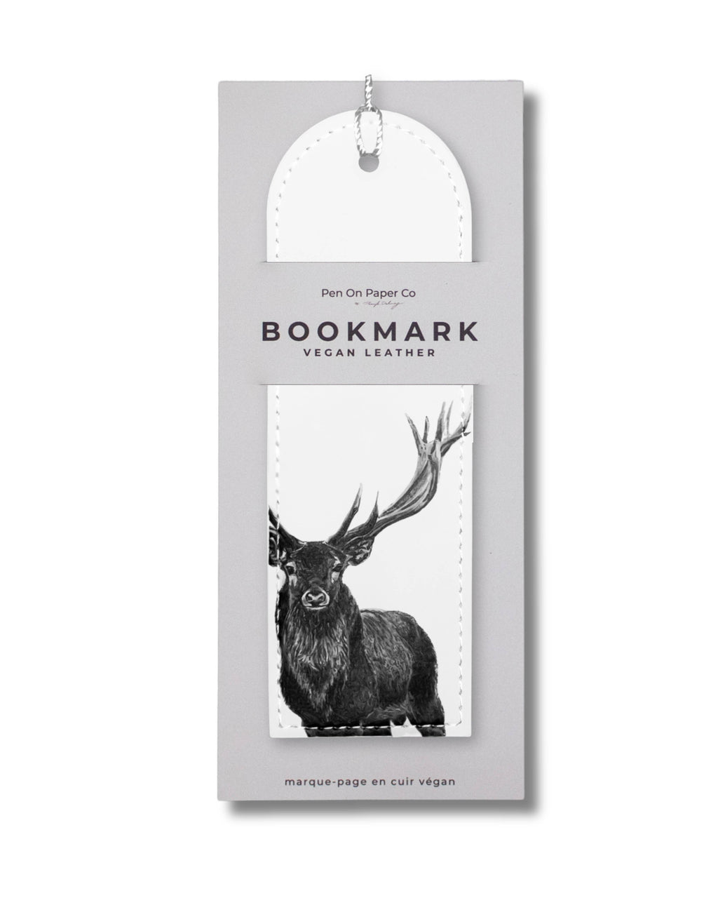 Elk - Vegan Leather Bookmark