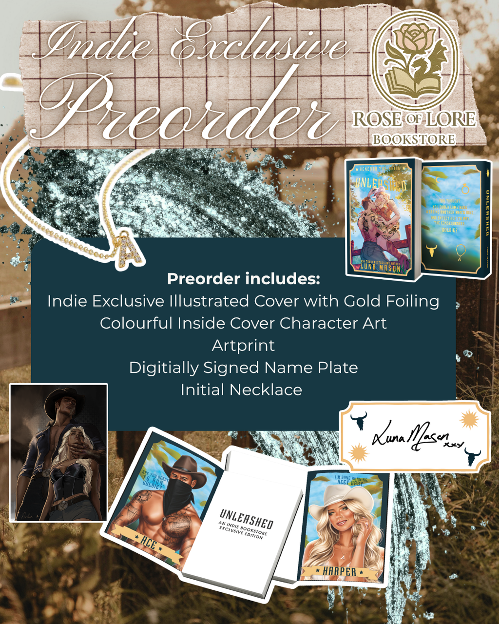 PREORDER - Unleashed by Luna Mason Indie Exclusive