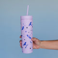 Romantasy Reader 16oz Acrylic Tumbler - Lilac