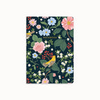 Warbler Floral | Sewn Notebook