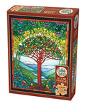 Tree of Life Stained Glass | Easy Handling 275 Piece Puzzle