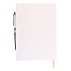 Luna Moth Daily Reflection Journal with Clear Quartz Pen