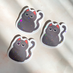 Purfect Grey Cat Sticker