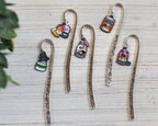 Anti Depressant Cats Metal Hairpin Hook Bookmark