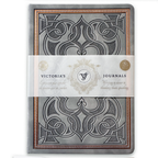 Vintage Renaissance Embossed Journal – Antique Gray