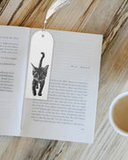 Kitten - Vegan Leather Bookmark