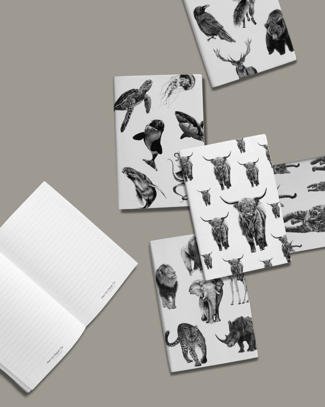 Three Sisters - Vegan Leather Notebook