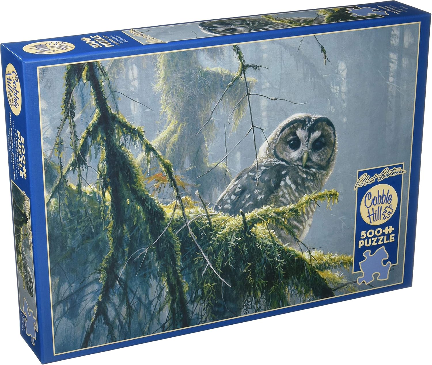 Mossy Branches - Spotted Owl | 500 Piece Puzzle