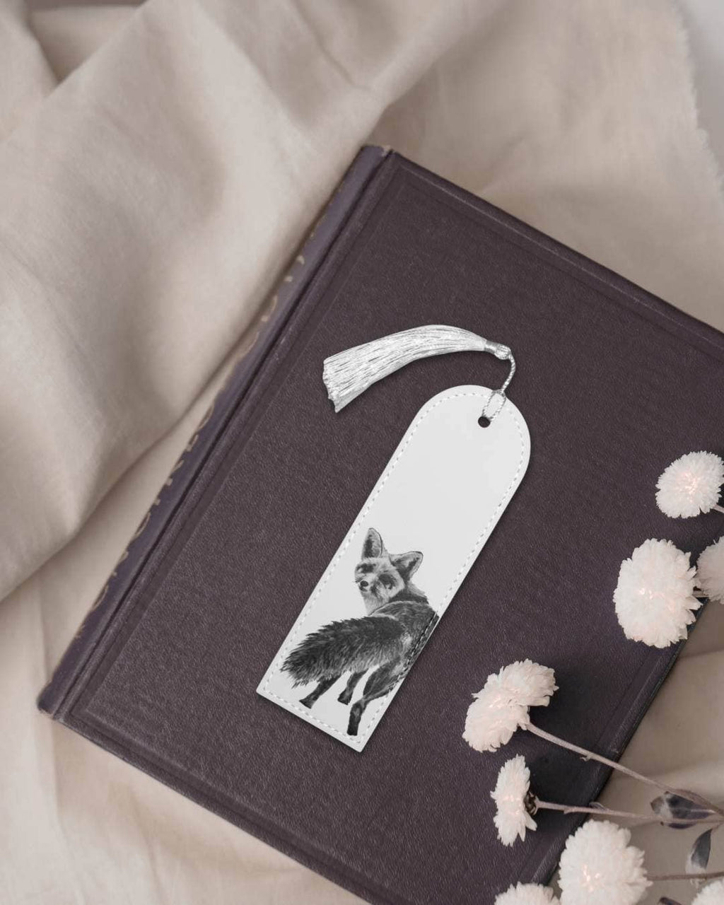 Fox - Vegan Leather Bookmark