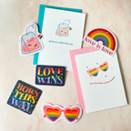 Spill The Tea | Pride Mini Greeting Card