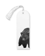 Bear - Vegan Leather Bookmark