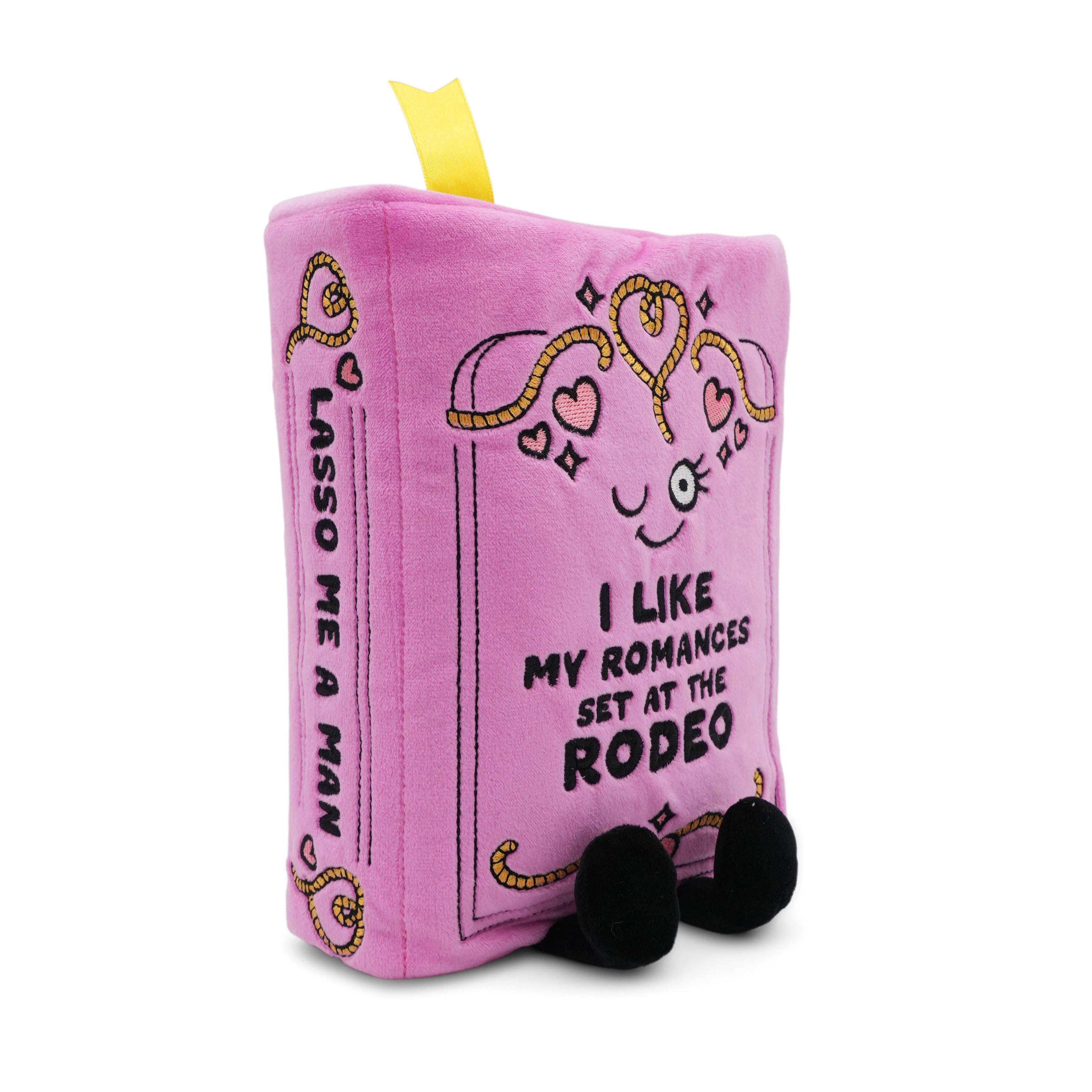 Plush Book - Pink Western