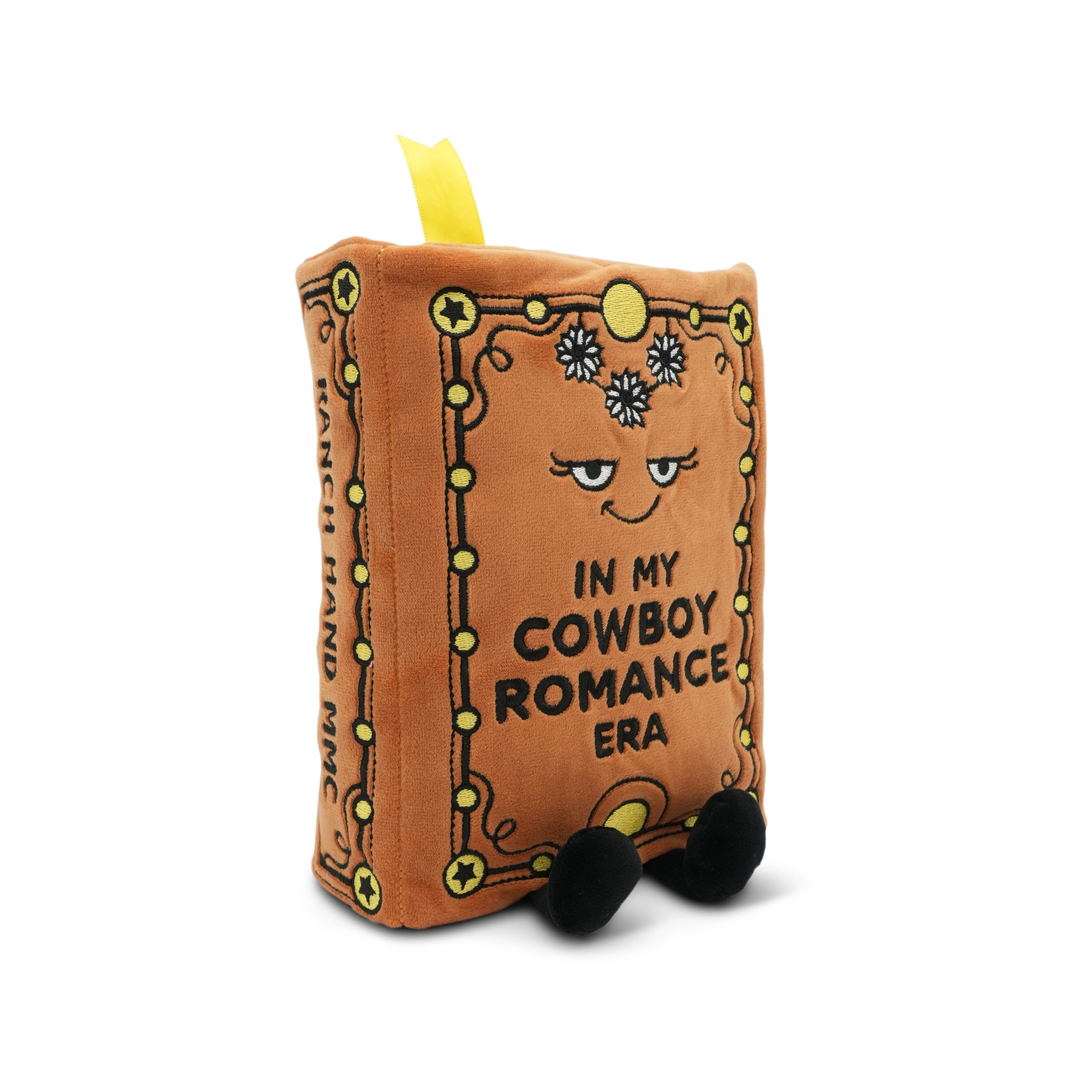 Plush Book - Brown Western