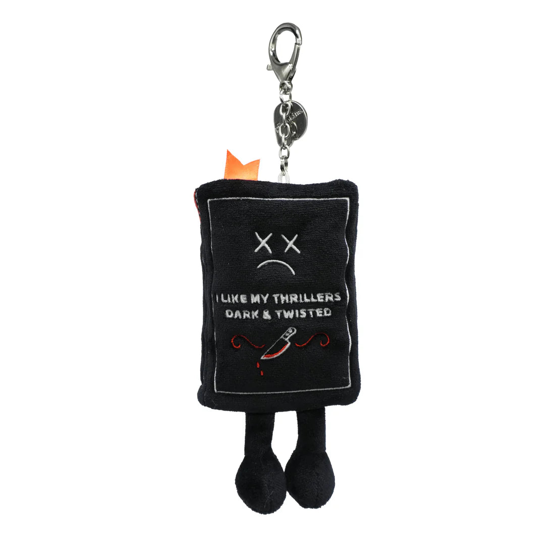 Plush Book Bag Charm - Thrillers