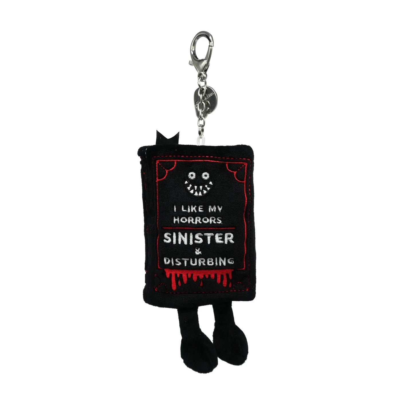 Plush Book Bag Charm - Horror
