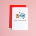 Grateful for Our Friendchip Mini Greeting Card