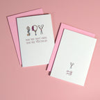 You're Not Old, You're Vintage Mini Birthday Greeting Card