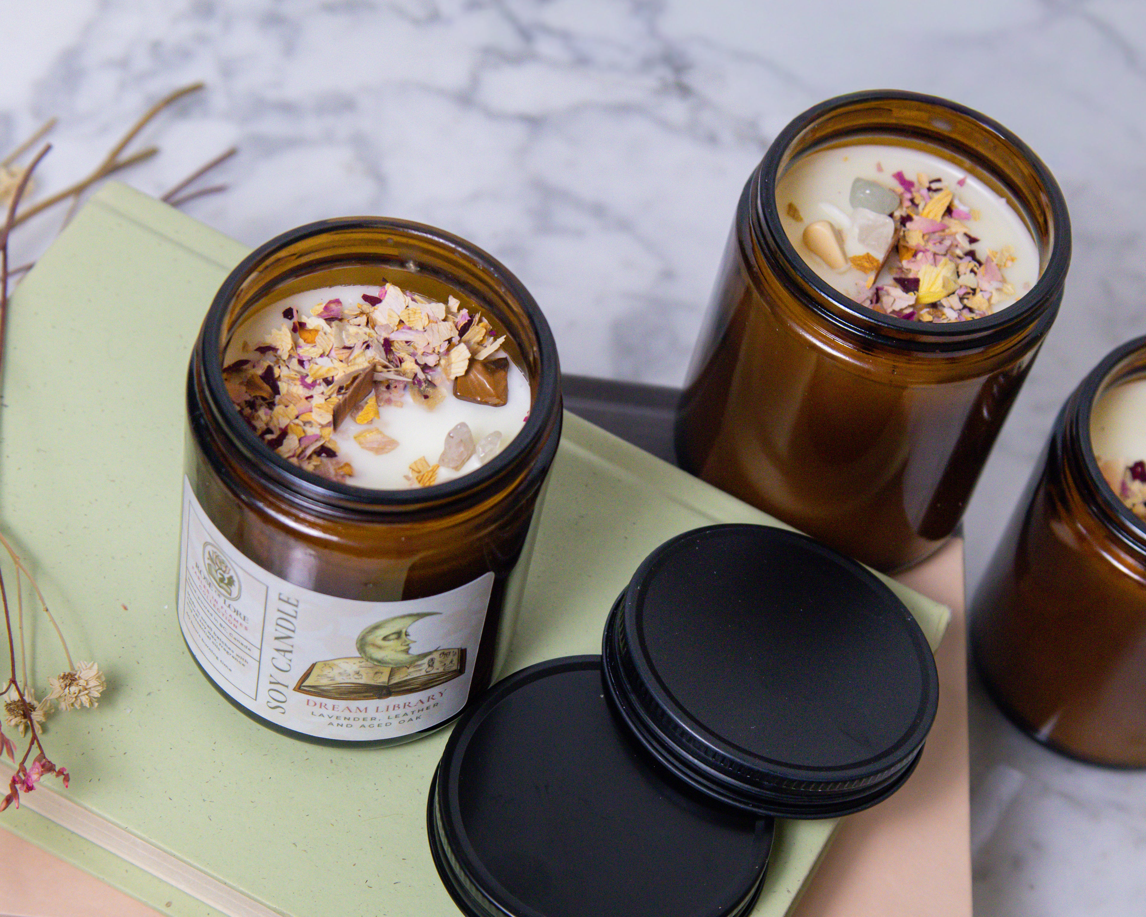 Fables in Flames - Fantasy Scented Soy Wax Candles