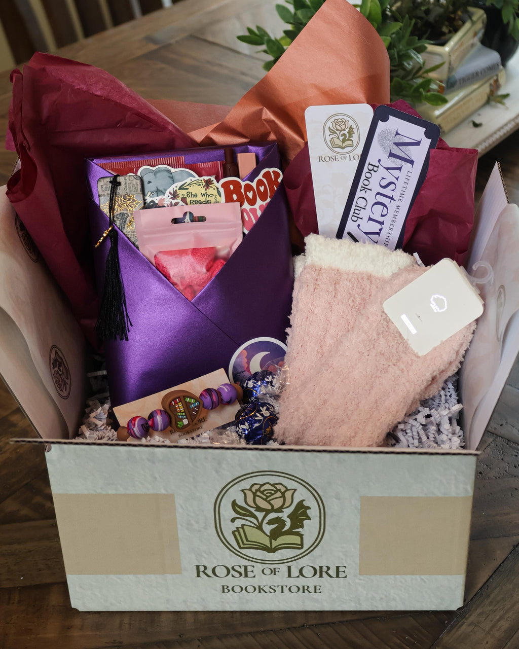 Lore and More: Customizable Blind Date with a book BOX
