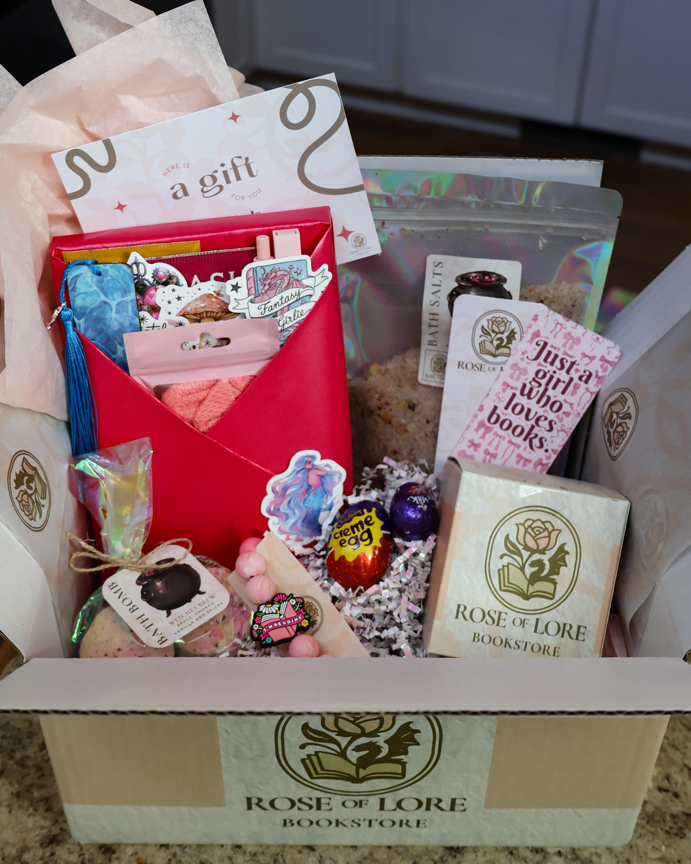 Lore and More: Customizable Blind Date with a book BOX