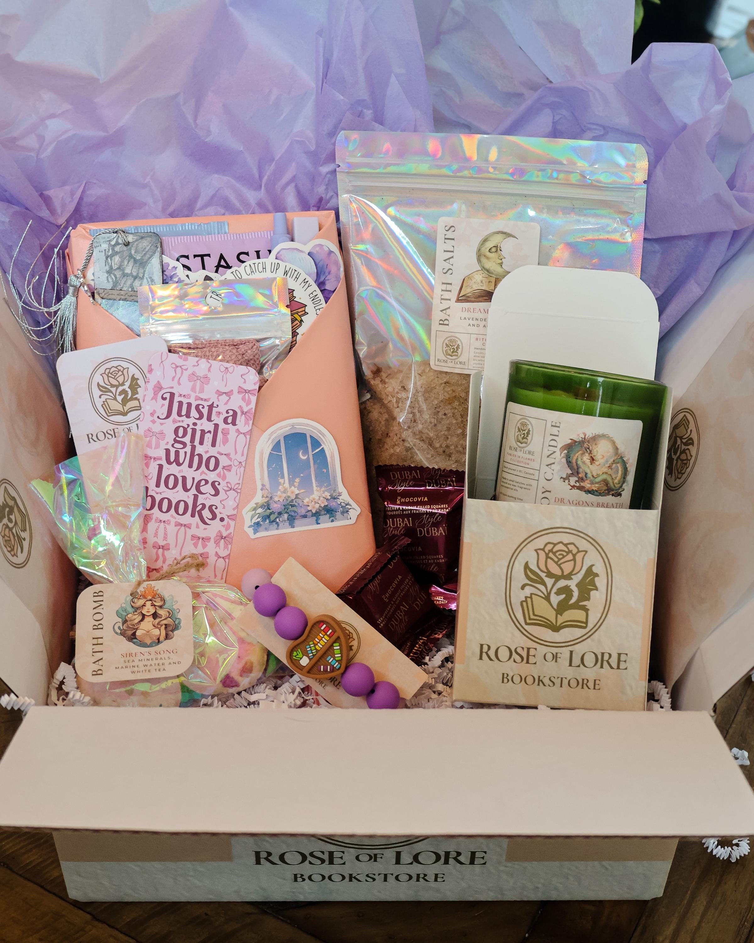 Lore and More: Customizable Blind Date with a book BOX