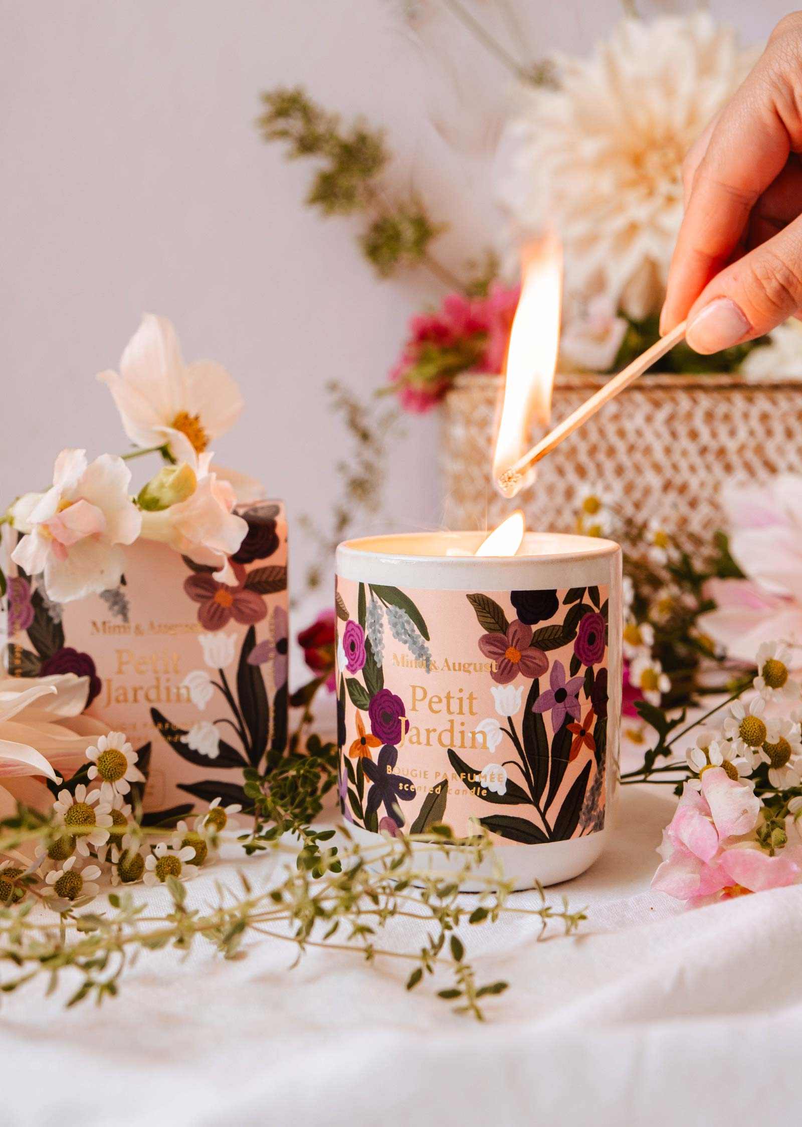 Petit Jardin - Reusable Candle