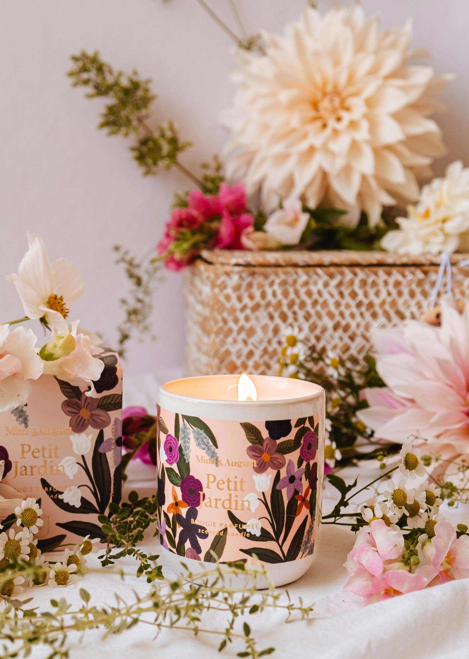 Petit Jardin - Reusable Candle