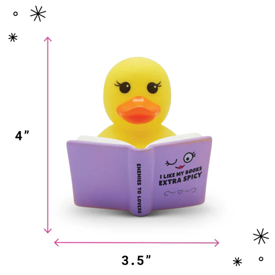 “I Like My Books Extra Spicy” Rubber Duck