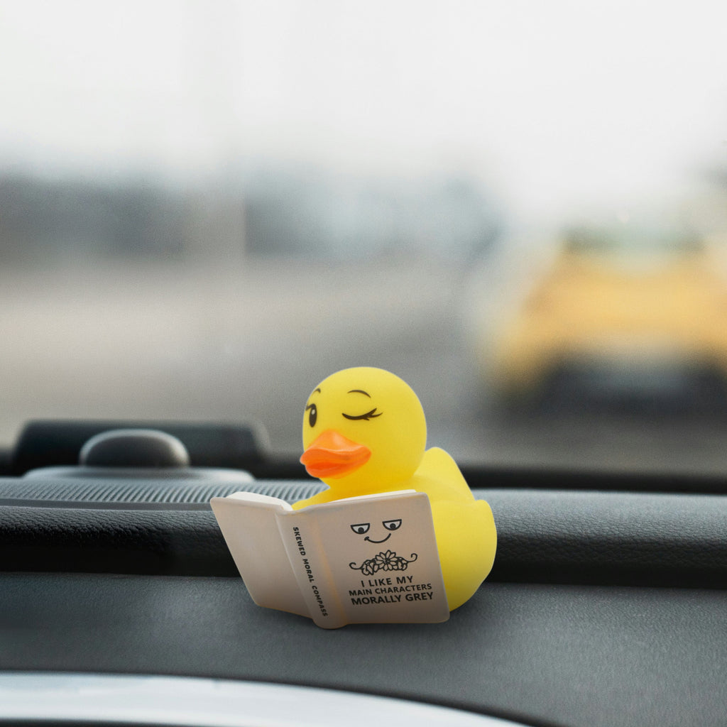 “I Like My Main Characters Morally Grey” Rubber Duck