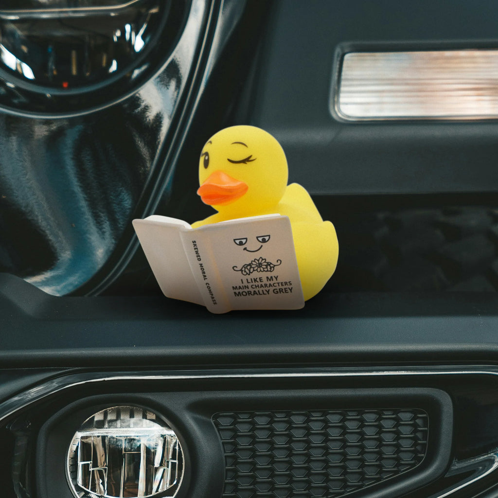 “I Like My Main Characters Morally Grey” Rubber Duck