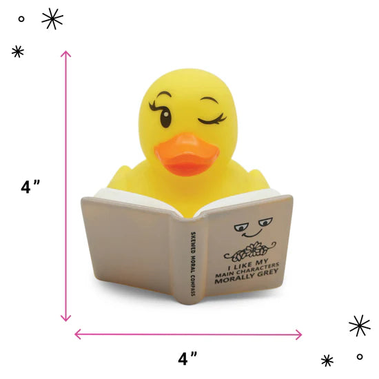 “I Like My Main Characters Morally Grey” Rubber Duck