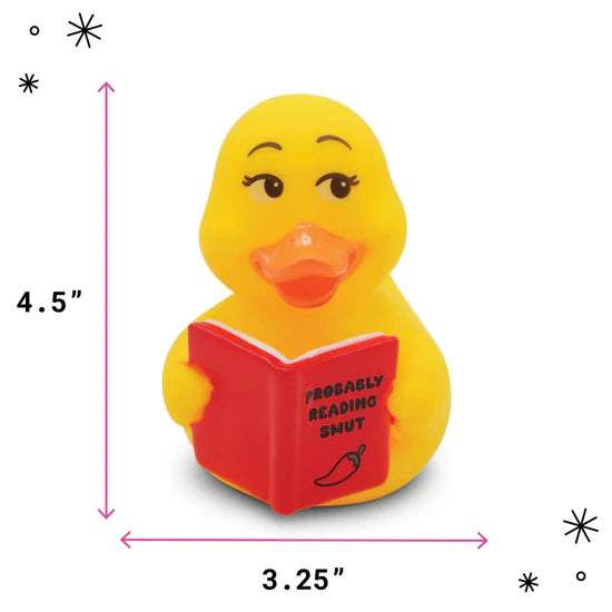 “Probably Reading Smut” Rubber Duck