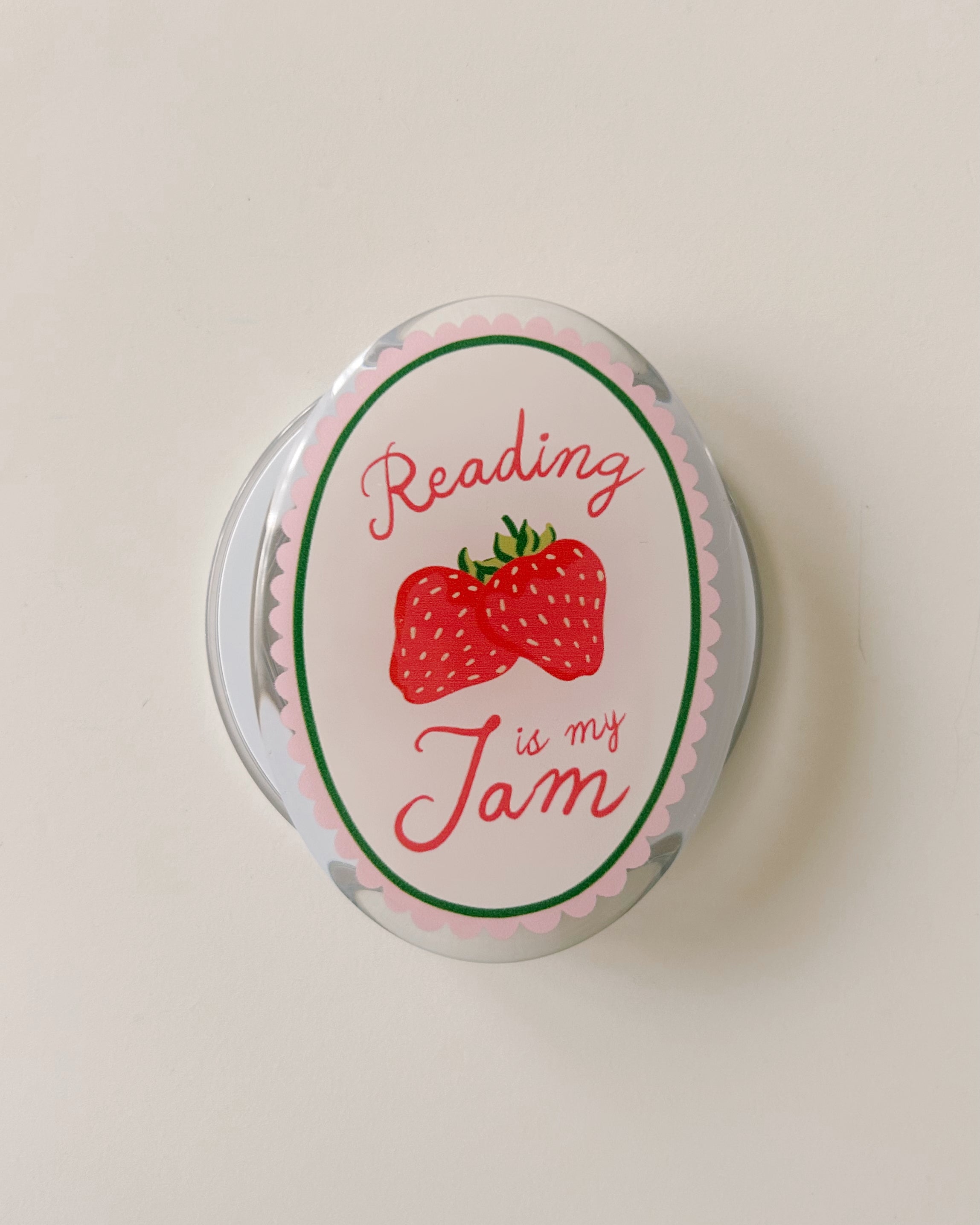 Reading Is My Jam - Magnetic e-Reader Grip