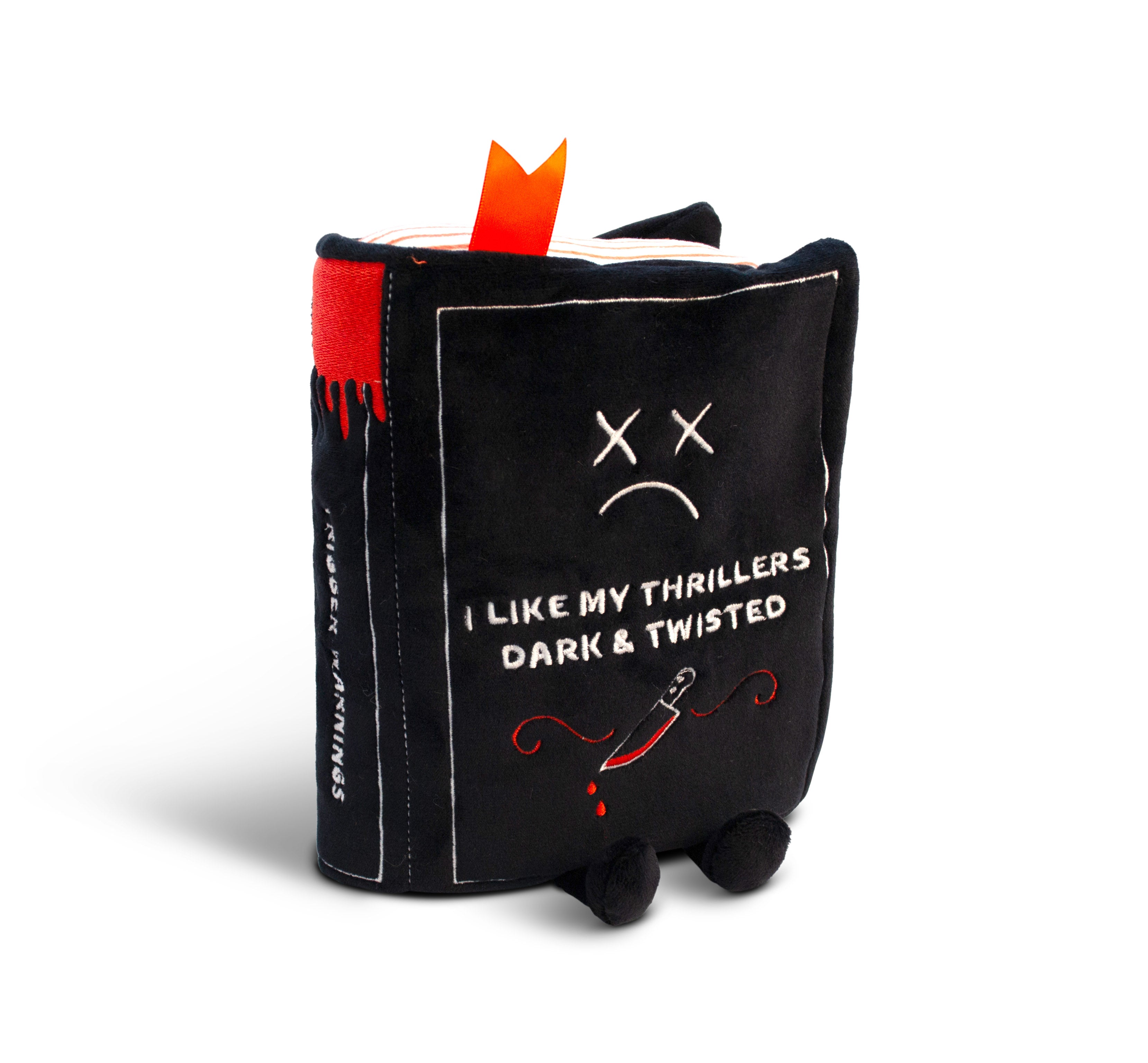 Plush Book - Thrillers Dark
