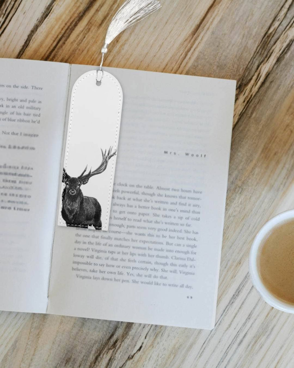 Elk - Vegan Leather Bookmark