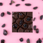 cherry amaretto dark chocolate bar