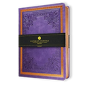 Victoria's Journals Antique Style Diary Hard Cover (Purple)