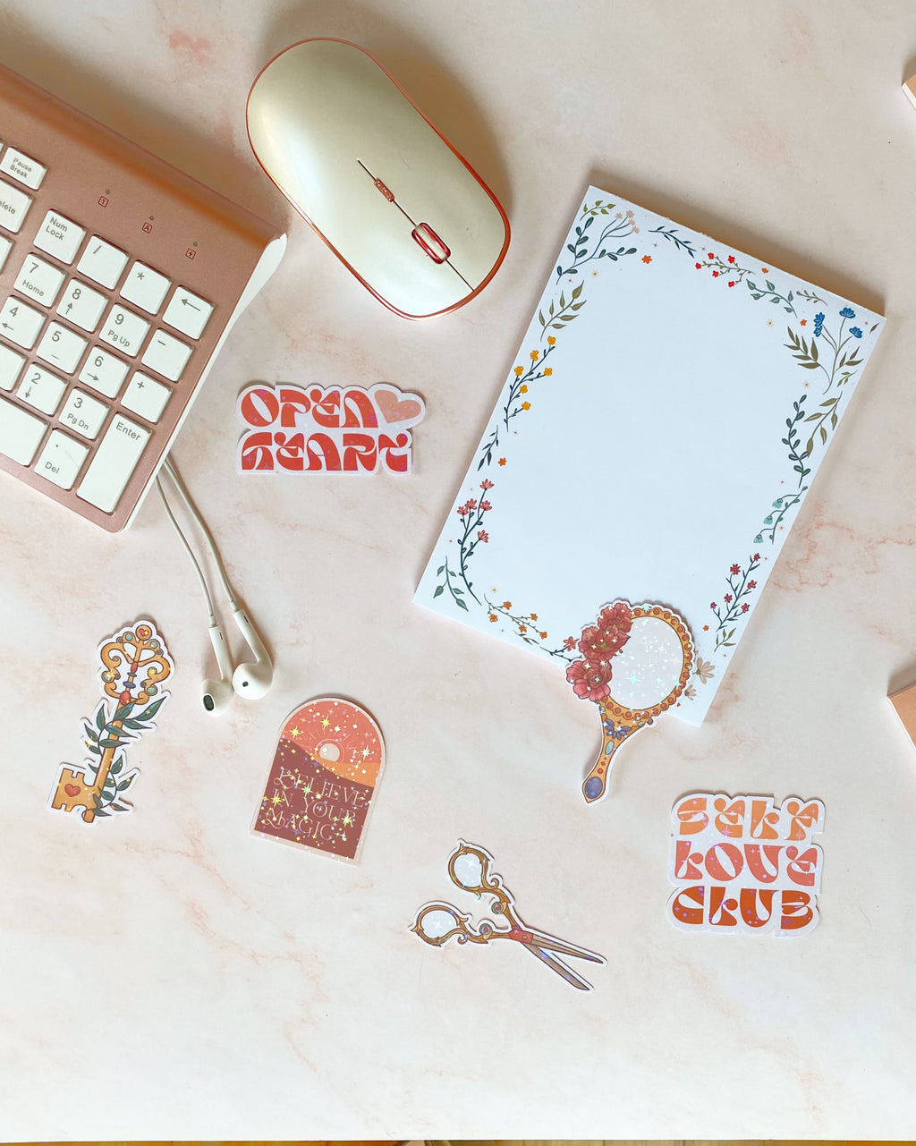Vintage Key Sticker