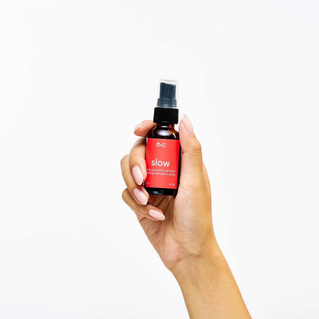 calming sensation spray - slow