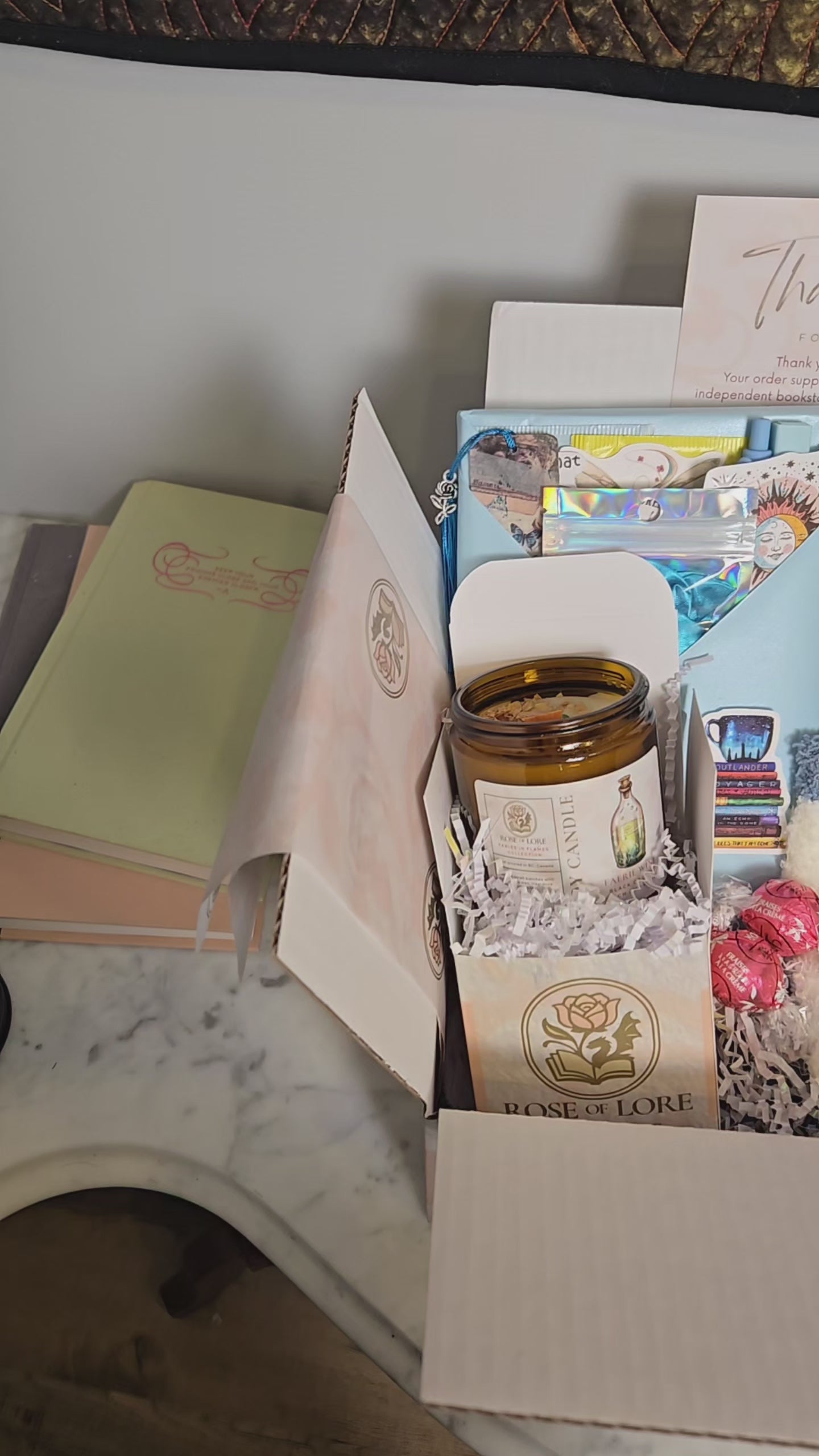 Cozy Readers Box: Customizable Blind Date with a book box