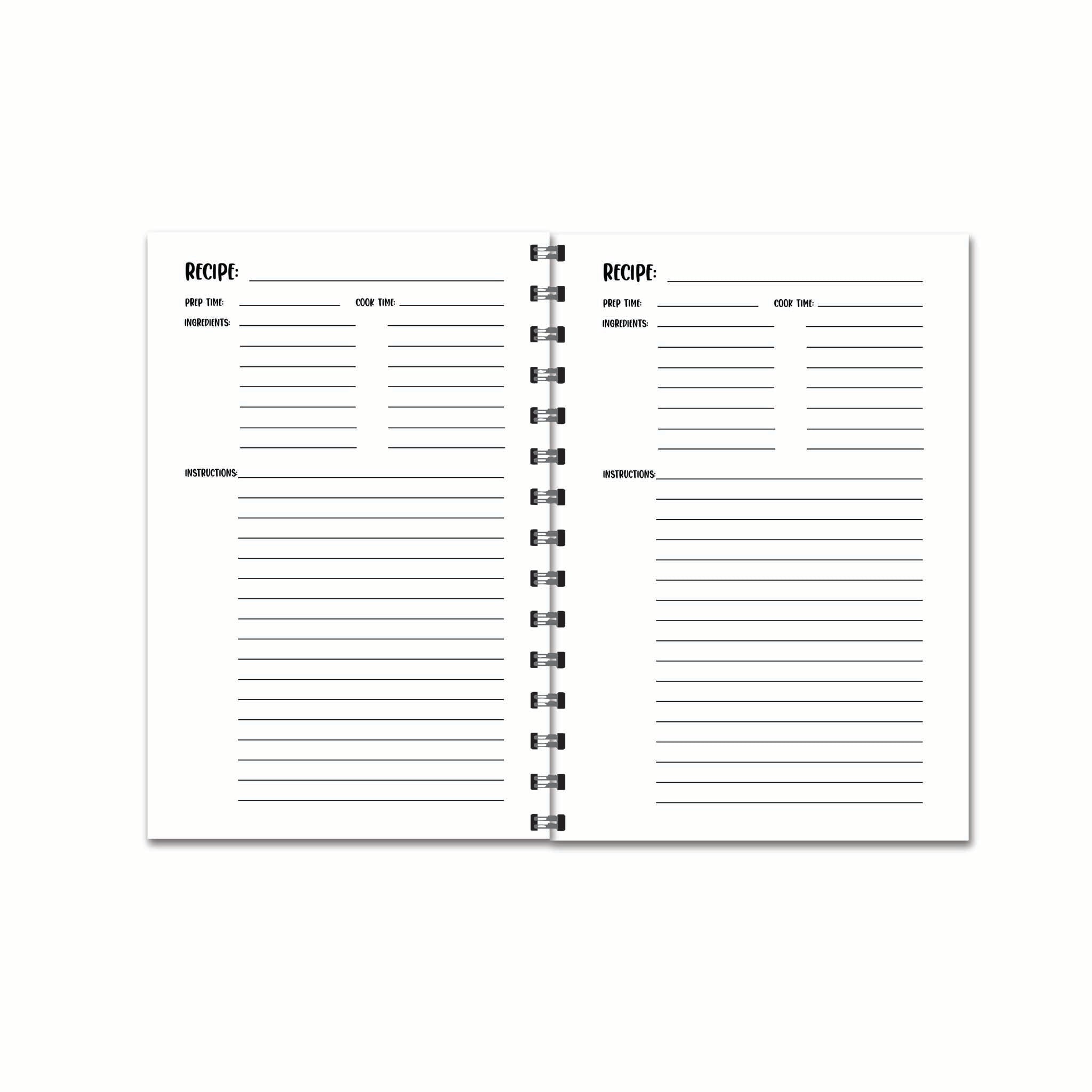 Recipe Notebook - Veggies