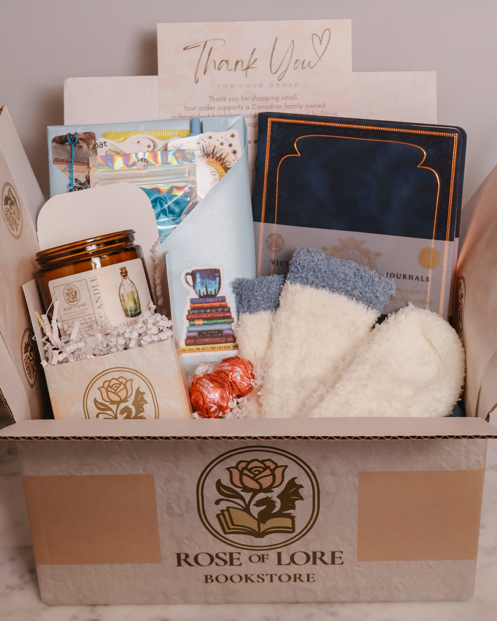 Cozy Readers Box: Customizable Blind Date with a book box